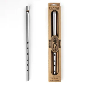 Irish Traditional Clarke Flute, Silver C D Key Whistle Ireland Musical Instrument Woodwind